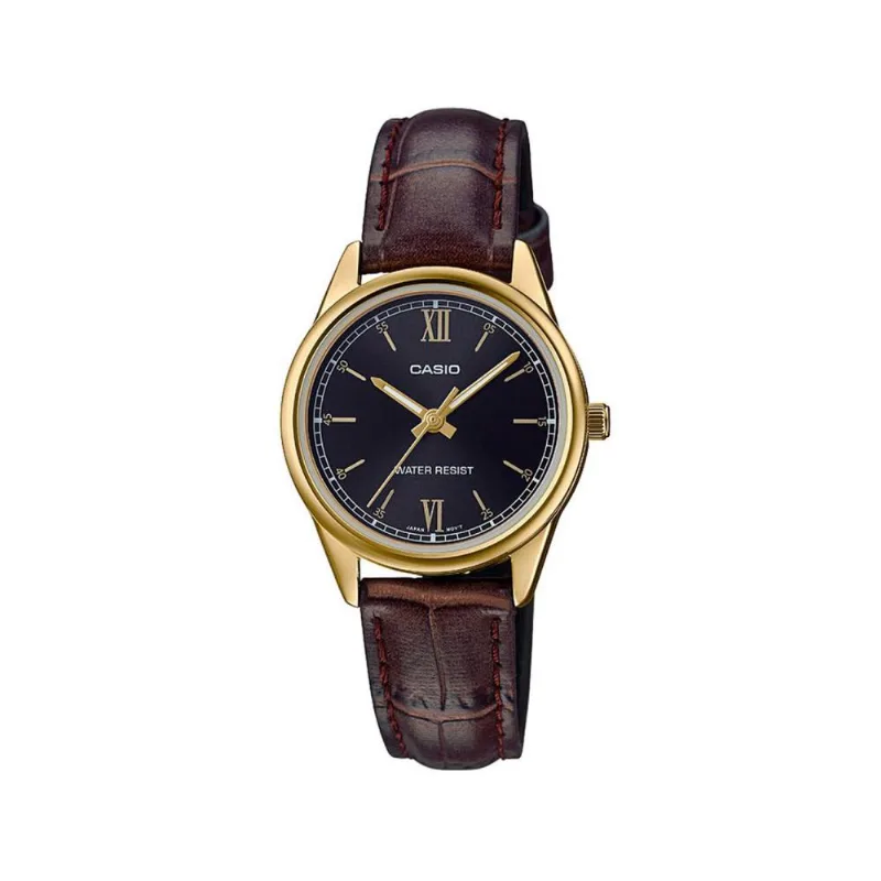 Reloj Casio Ltp-v005gl-1b2udf Marrón Mujer