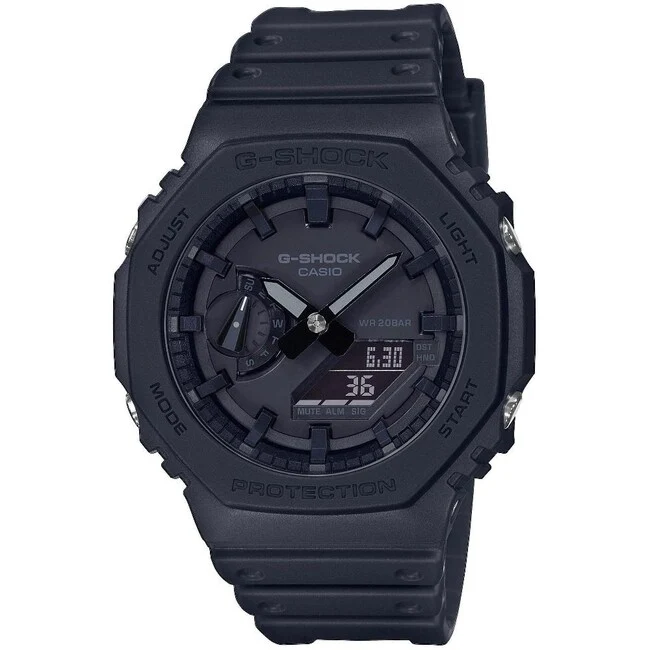 Casio G-Shock GA-2100-1A1ER sat, crni