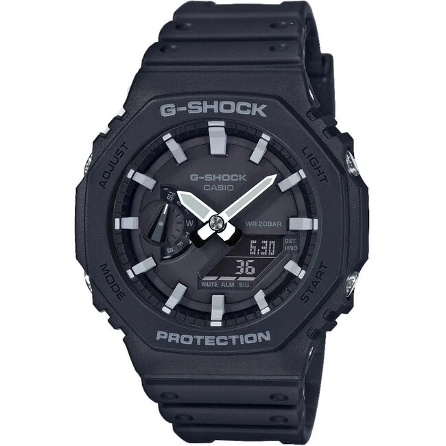 Casio G-Shock GA-2100-1AER sat, crni