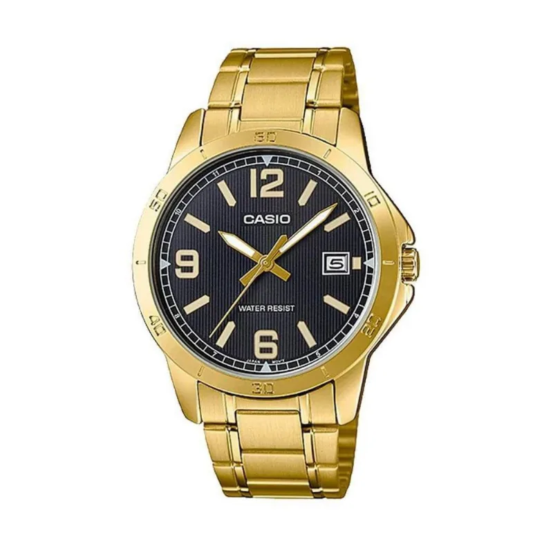 Reloj Casio Mtpv004g-1budf Dorado Unisex
