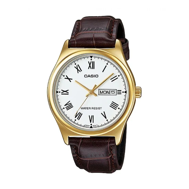 Reloj Casio Mtpv006g-7budf Marrón Hombre