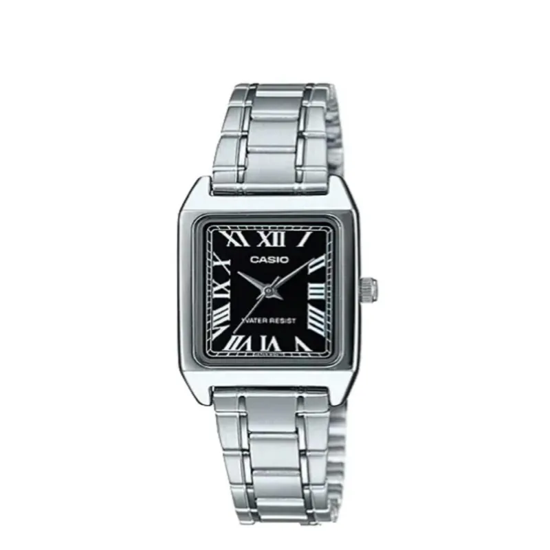 Reloj Casio Ltp-v007d-1budf Plateado Mujer
