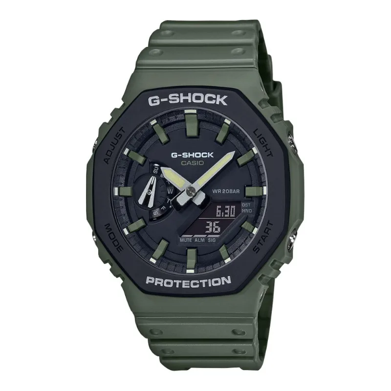 Reloj G-shock Ga2110su-3adr Verde Hombre