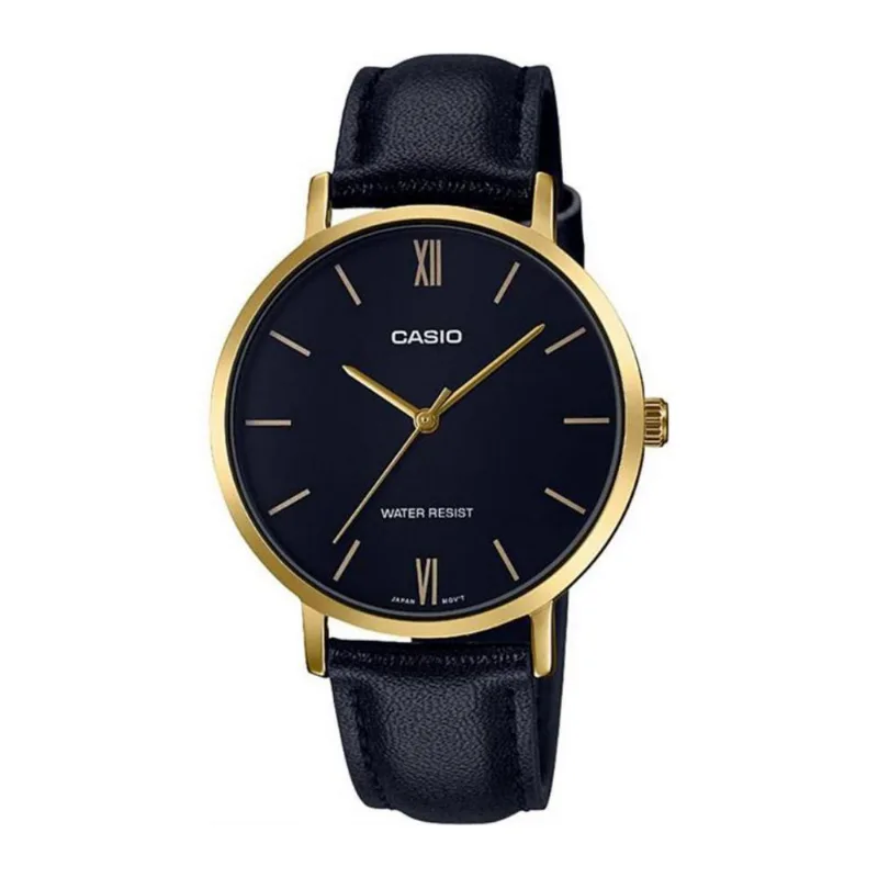 Reloj Casio Ltp-vt01gl-1budf Negro Mujer