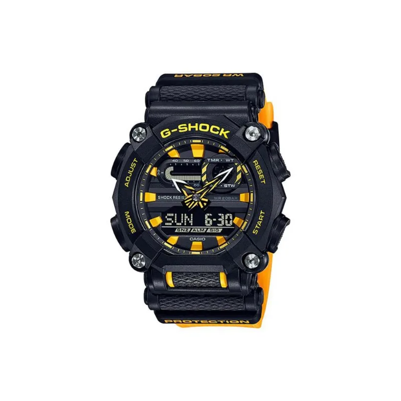 Relógio G-shock Coleção Herói 2020 Amarelo Ga-900a-1a9dr