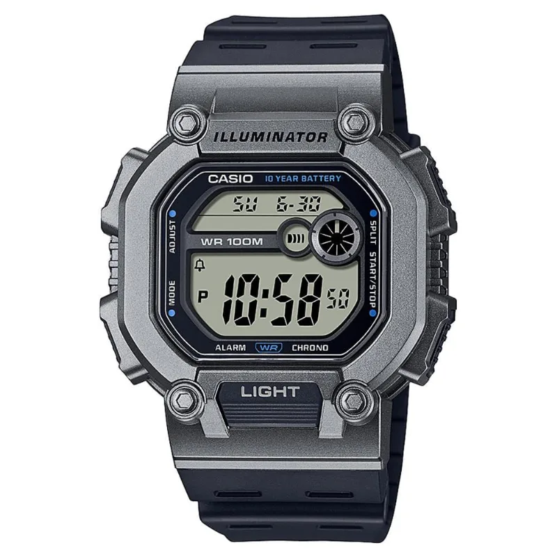 Relógio Masculino Digital Casio W-737H-1A2V Preto