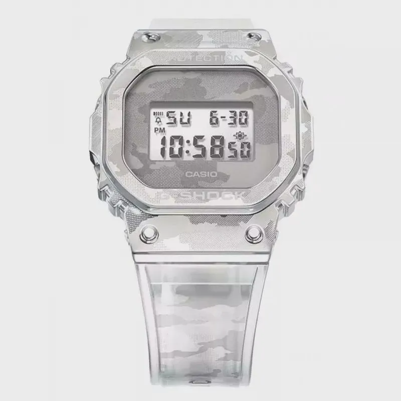Relógio casio g-shock Skeleton masculino GM-5600SCM-1DR