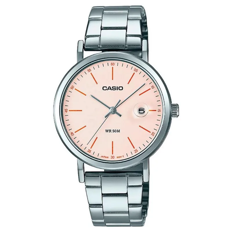 Relógio Feminino Analógico Casio Collection LTP-E175D-4EV Prata