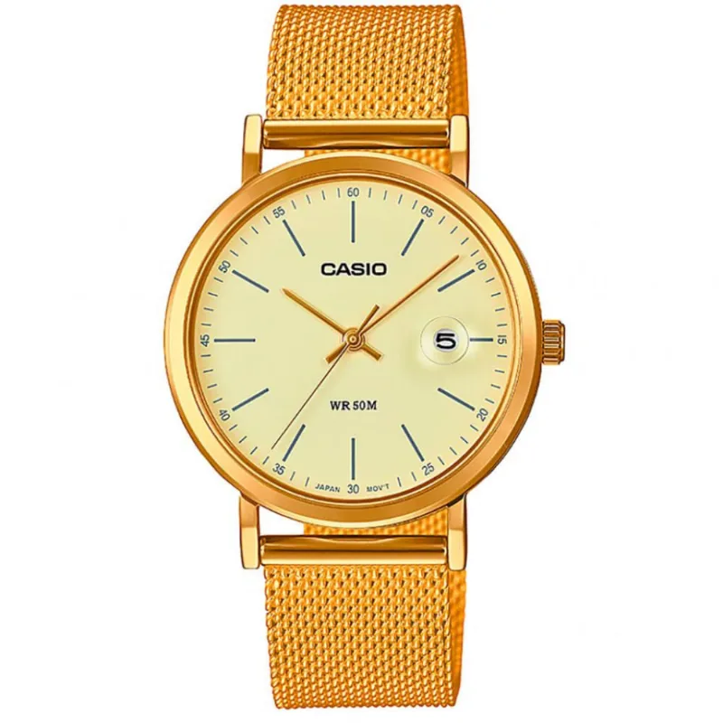 Relógio Feminino Analógico Casio Collection LTP-E175MG-9EV Dourado