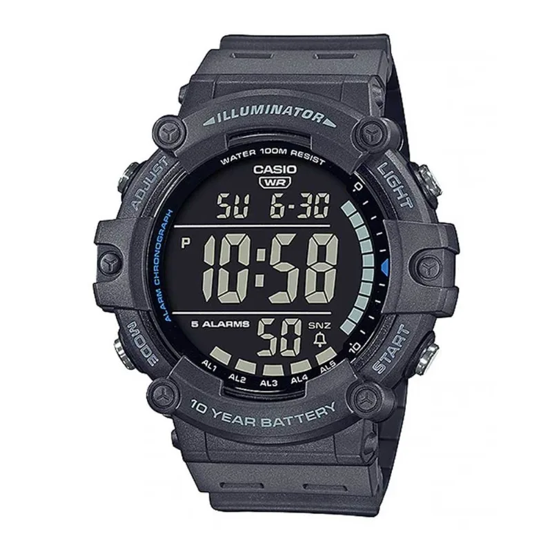 Relógio Casio Masculino Ref:Ae-1500wh-8bvdf Digital Illuminator