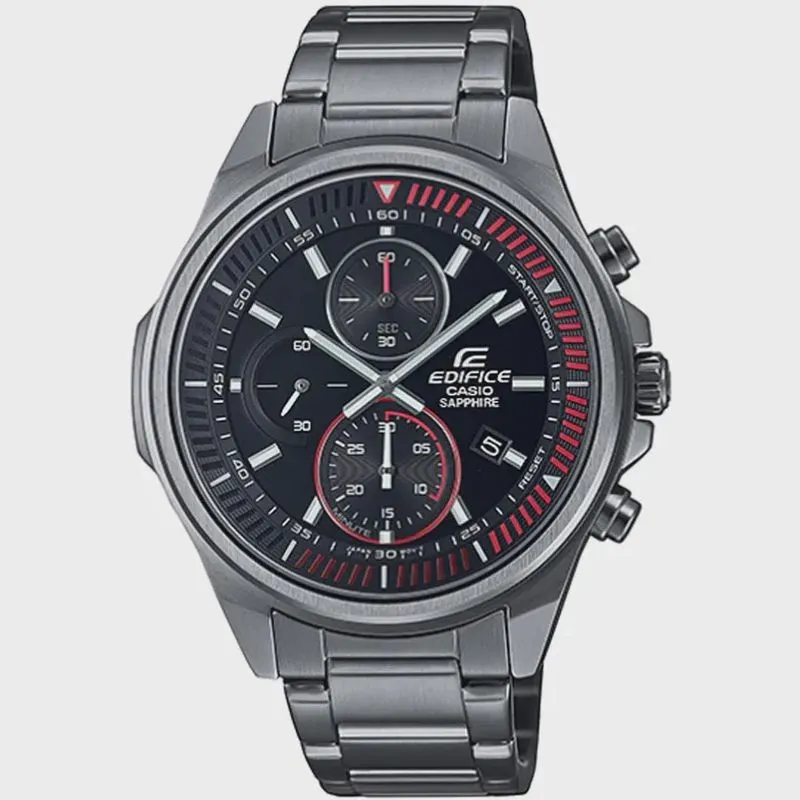 Relógio casio edifice masculino cinza EFR-S572DC-1AVUDF