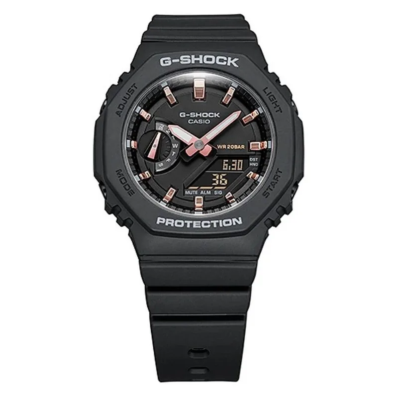 Relógio Casio G-shock Feminino Anadigi Preto Gma-s2100-1adr