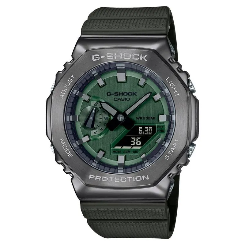 Relógio G-Shock GM-2100B-3ADR Verde Escuro verde
