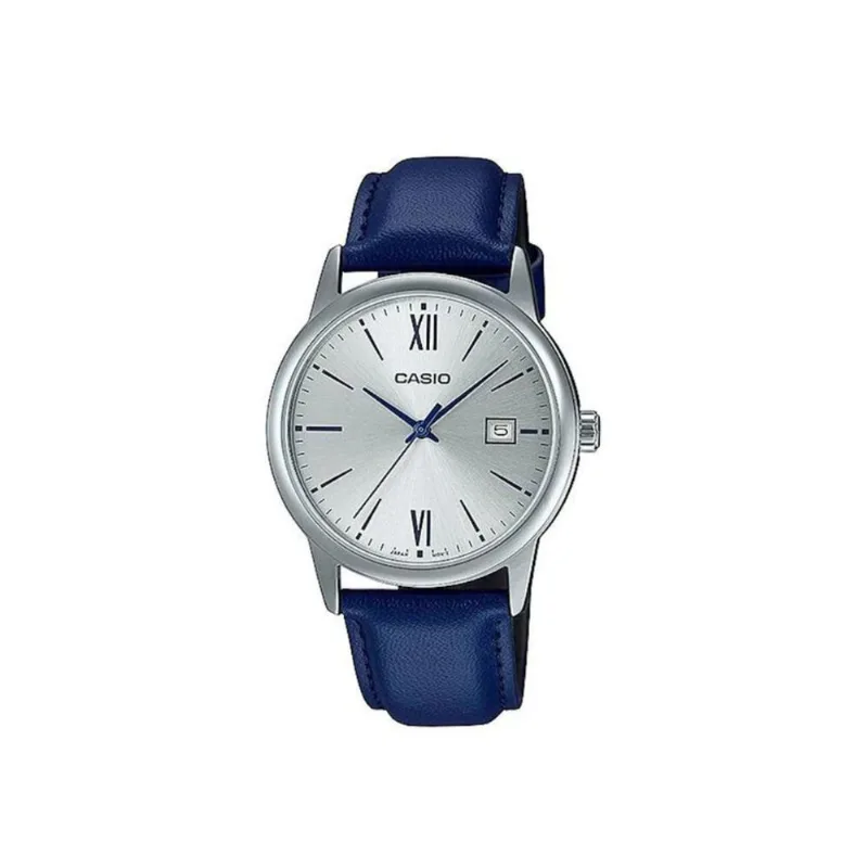 Reloj Casio Mtpv002l-2b3udf Azul Hombre