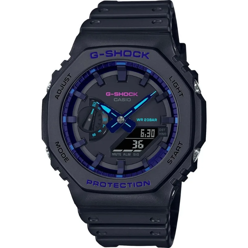 Reloj G-Shock Análogo - digital GA-2100VB-1ADR Hombre