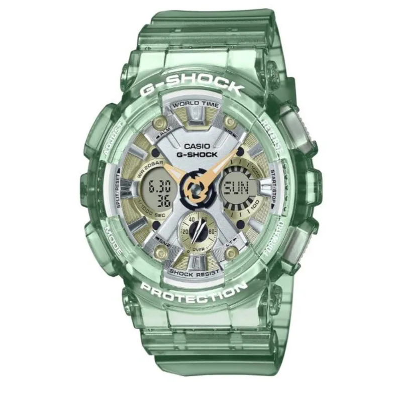 Reloj G-shock Gmas120gs-3adr Verde Hombre