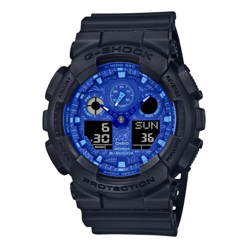 Reloj G-shock Ga-100bp-1adr Negro Hombre