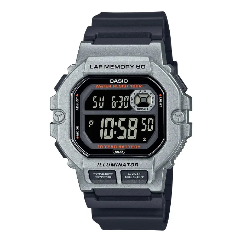 Relógio Casio Masculino Digital Ws-1400h-1bvdf-sc