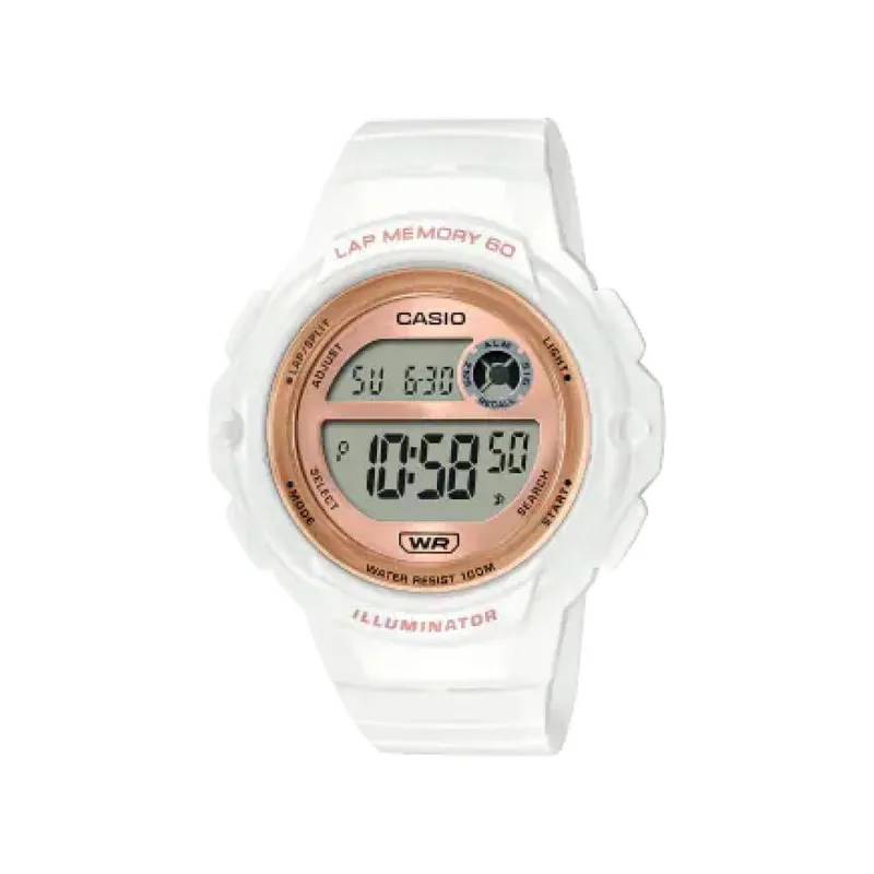 Reloj Casio Lws1200h-7a2vdf Blanco Unisex