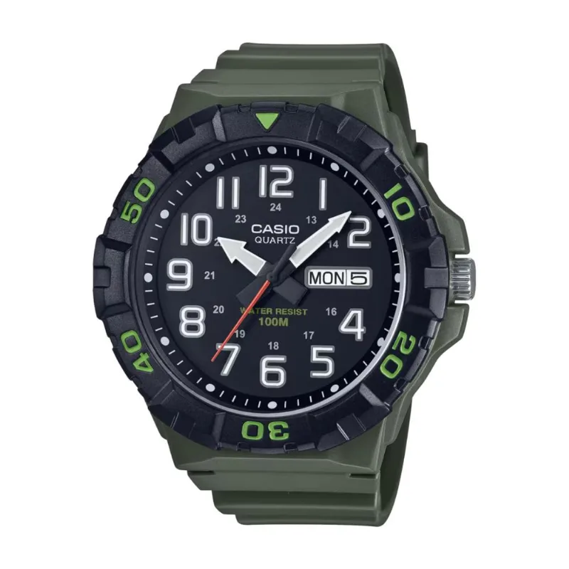 Reloj Casio Mrw210h-3avdf Verde Hombre