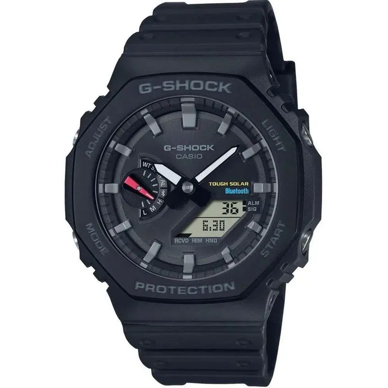Relógio Casio G-shock Ga-b2100-1adr Carbon Core Guard *bluetooh E Tough Solar