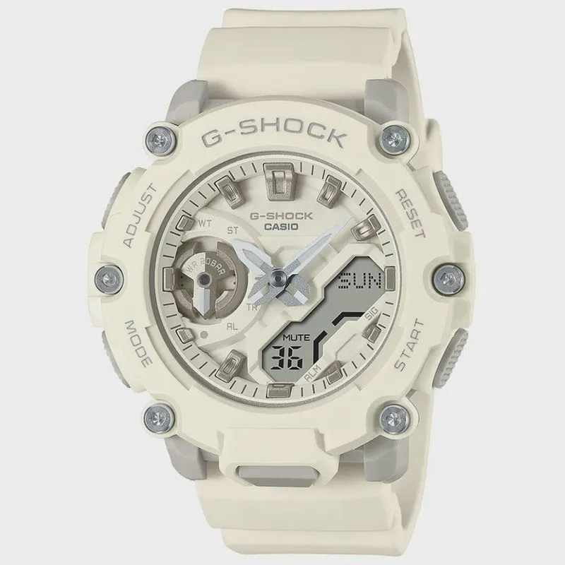 Relógio g-shock feminino amarelo claro GMA-S2200-7ADR