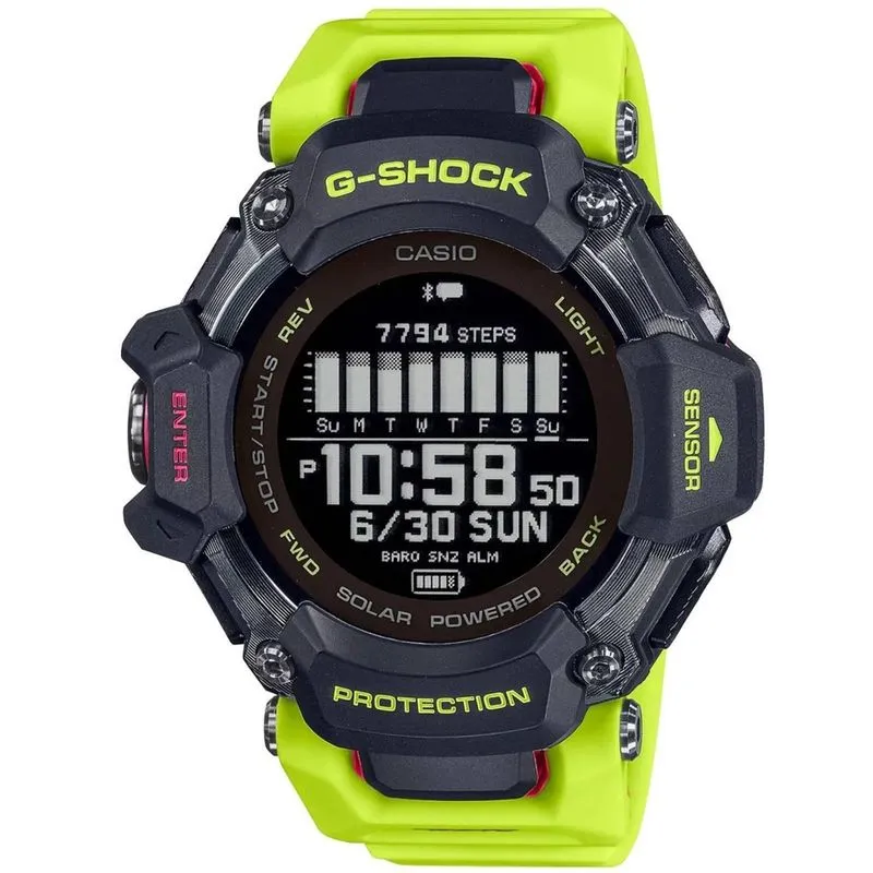Relógio Casio G-Shock GBD-H2000 - Monitor Cardíaco e gps