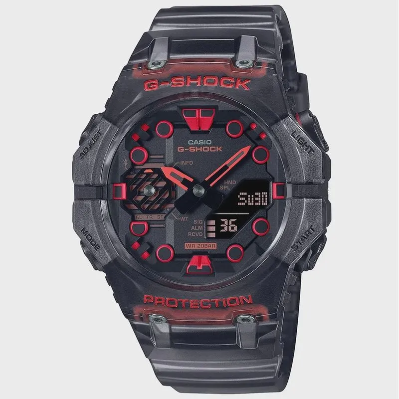 Relógio casio g-shock anadigi preto masculino GA-B001G-1ADR