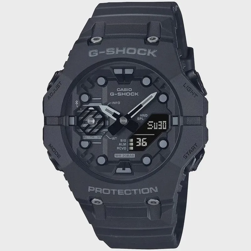 Relógio casio g-shock anadigi cinza masculino GA-B001-1ADR
