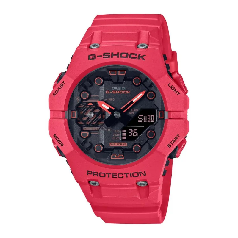 Reloj G-shock Ga-b001-4adr Rojo Hombre