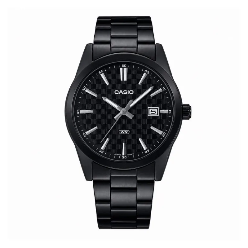 Reloj Casio Mtp-vd03b-1audf Negro Hombre