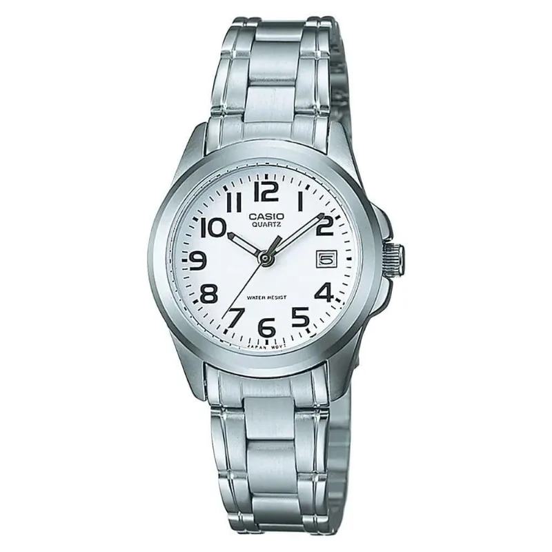 Relógio Casio Feminino Ref: Ltp-1259pd-7beg Clássico Prateado