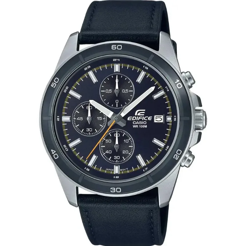 Relógio Casio Masculino Ref: Efr-526l-2cvudf Edifice Cronógrafo Prateado