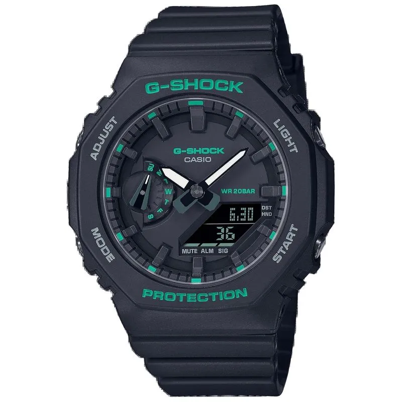 Relógio casio g-shock anadigi feminino GMA-S2100GA-1ADR