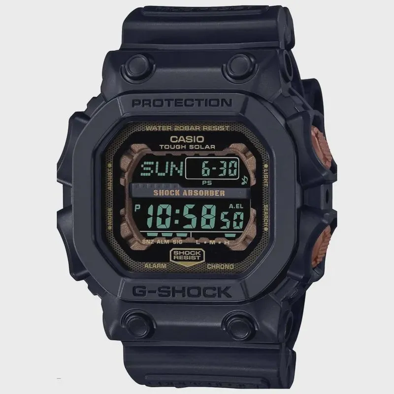 Relógio casio g-shock solar digital masculino GX-56RC-1DR