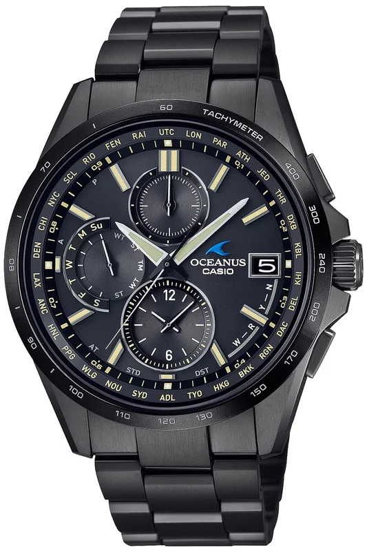 CASIO OCEANUS Classic Line OCW-T2600JB-1AJ Atomic Radio Solar Titanium Men Watch