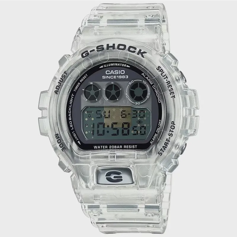 Relógio g-shock Clear Remix masculino digital DW-6940RX-7DR