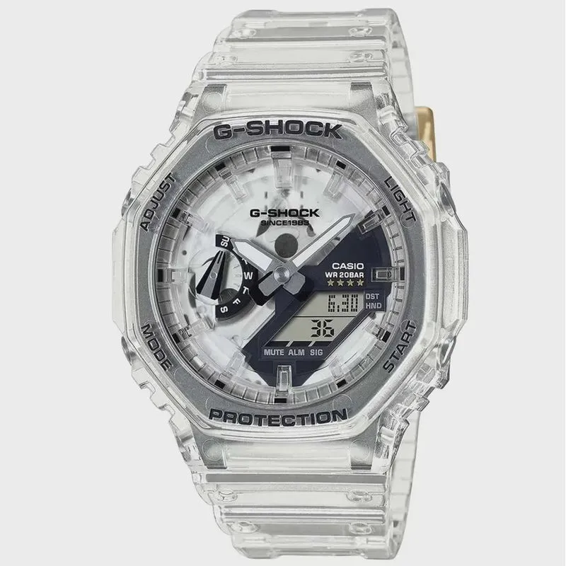Relógio g-shock Clear Remix masculino GA-2140RX-7ADR