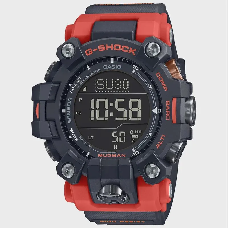 Relógio g-shock Mudman digital masculino GW-9500-1A4DR