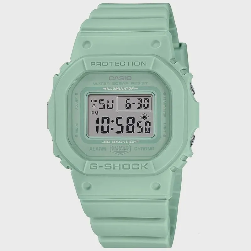 Relógio g-shock verde digital feminino GMD-S5600BA-3DR