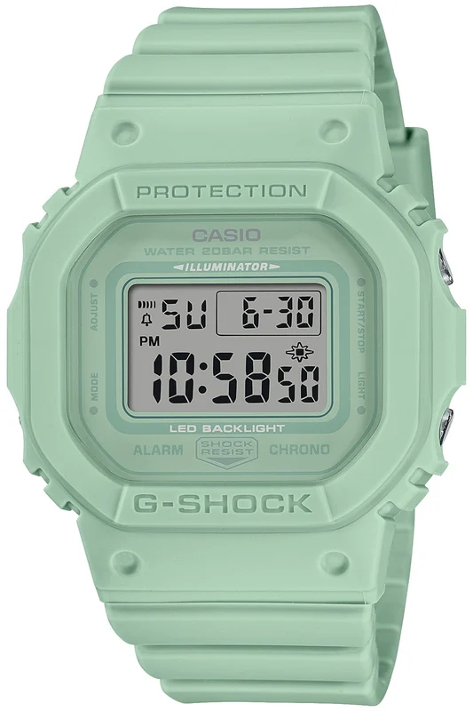 CASIO G-SHOCK GMD-S5600BA-3JF Green Mid Size Model Men Watch Resin Band NEW