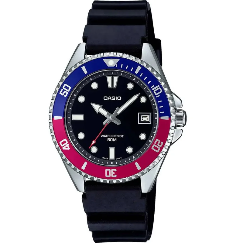 Relógio Casio Masculino Duro Prateado Menor