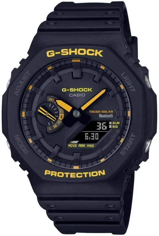 Casio G-Shock Mens Analogue-Digital Watch with Black Dial and Black Strap GA-B2100CY-1AER