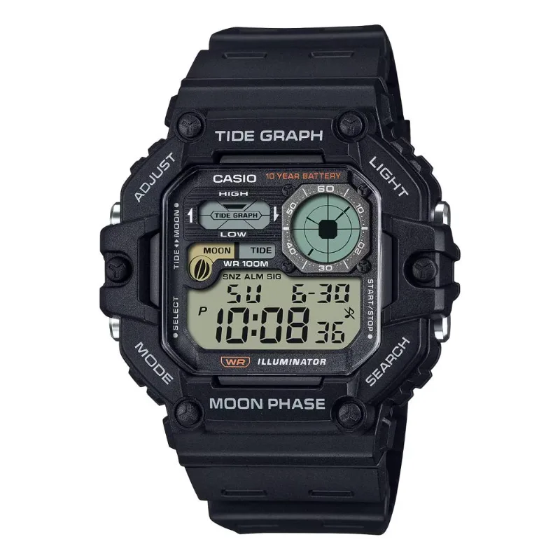 Reloj Casio Ws-1700h-1avdf Negro Hombre