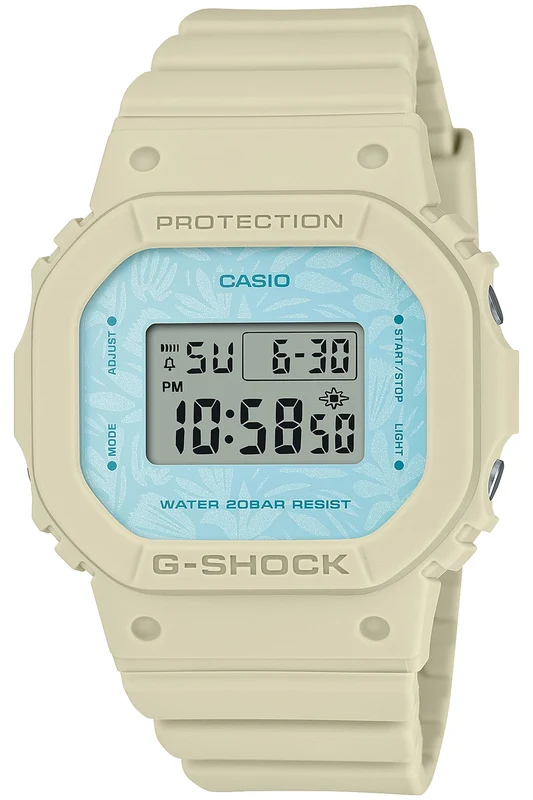 Casio G-SHOCK GMD-S5600NC-9JF Women Watch Mid Size Quartz Digital Beige NEW
