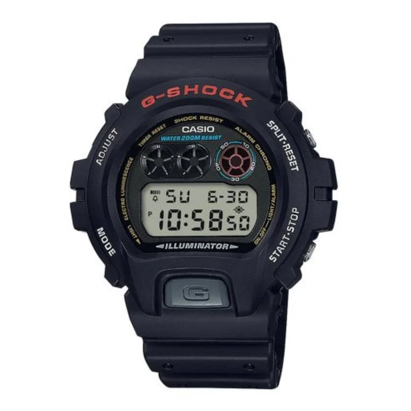 Casio - G-SHOCK m. sort urskive, 50 mm - DW-6900U-1ER