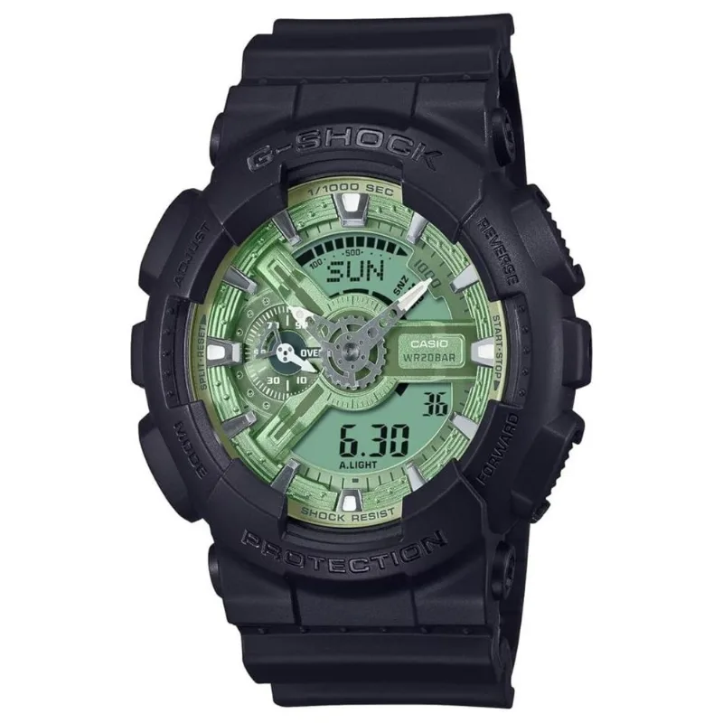 Relógio Masculino Casio G-Shock Verde GA-110CD-1A3DR