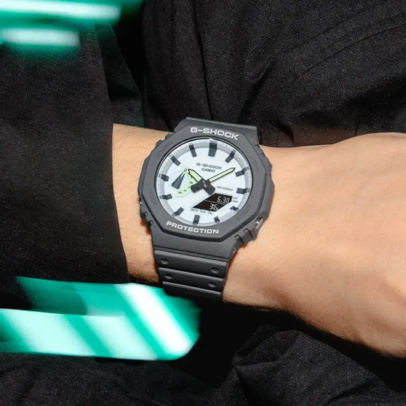 Relógio Casio G-Shock GA-2100HD-8A Unissex Cinza UNICO