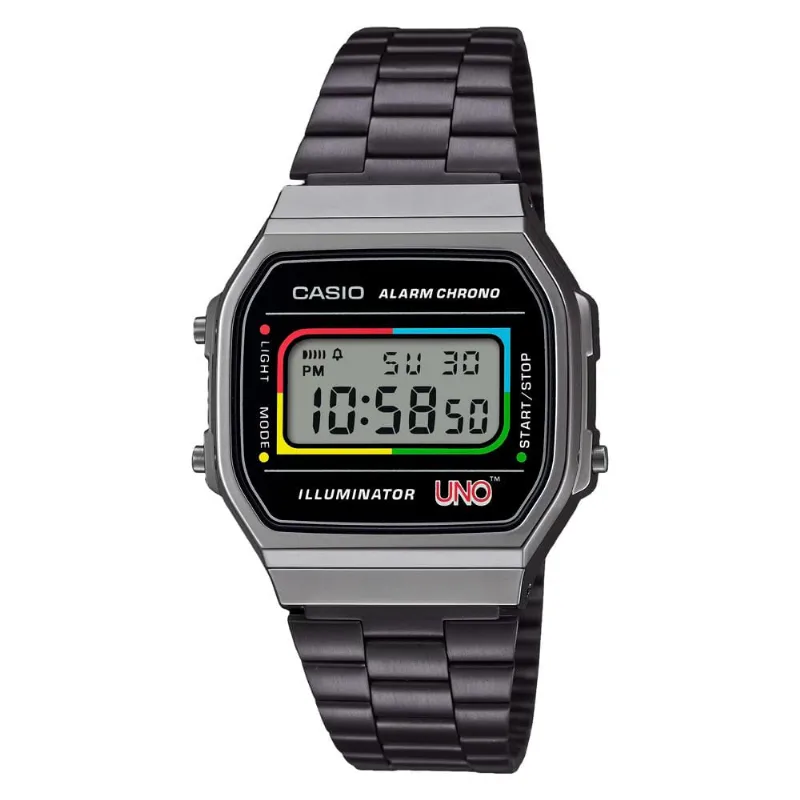 Reloj Casio A168weuc-1a Gris Hombre