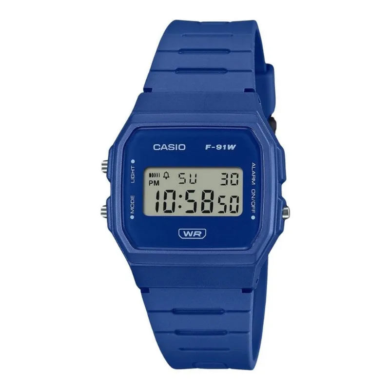 Relógio Casio Masculino Vintage Digital Azul